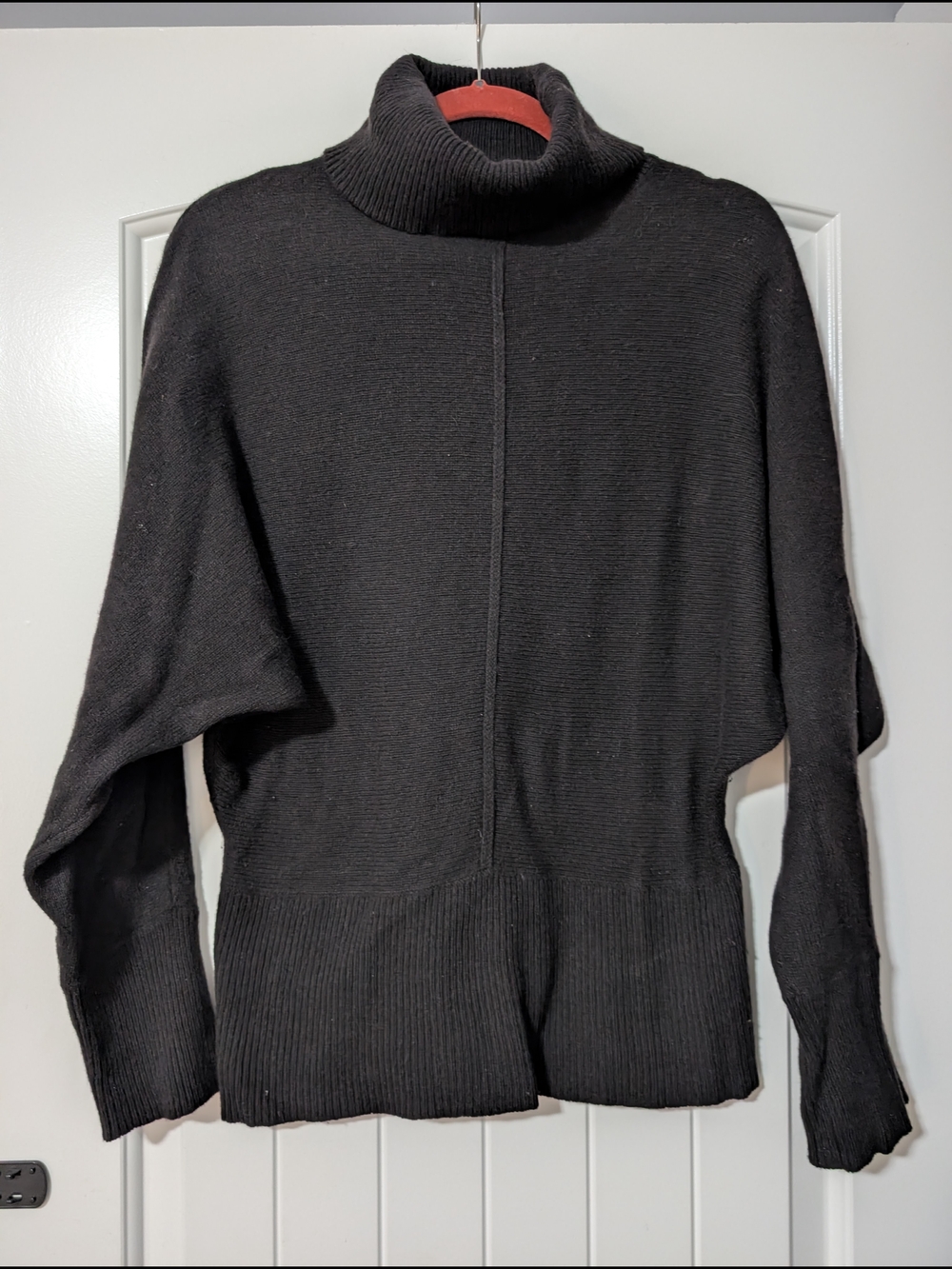 LOFT Black Turtleneck Sweater for Women